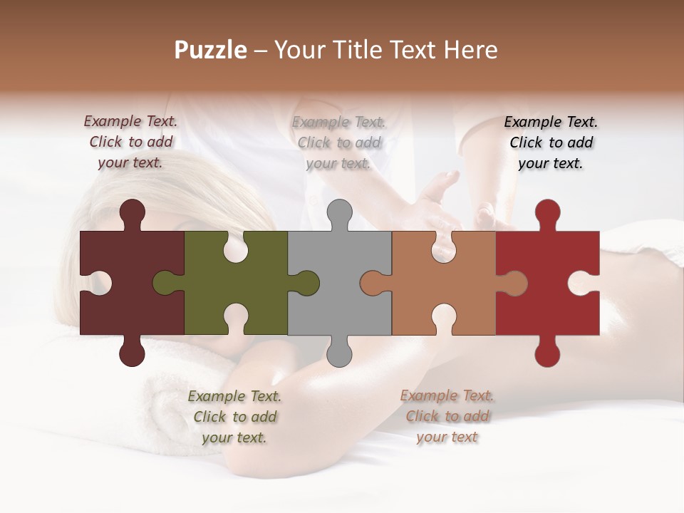 Ocean Massage Back PowerPoint Template