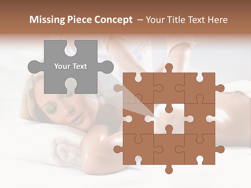 Ocean Massage Back PowerPoint Template