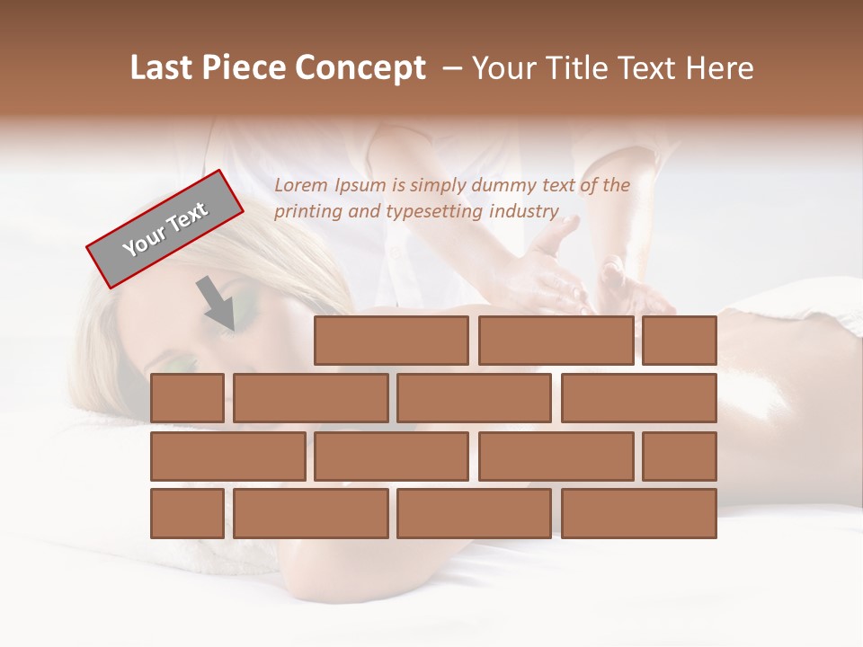 Ocean Massage Back PowerPoint Template