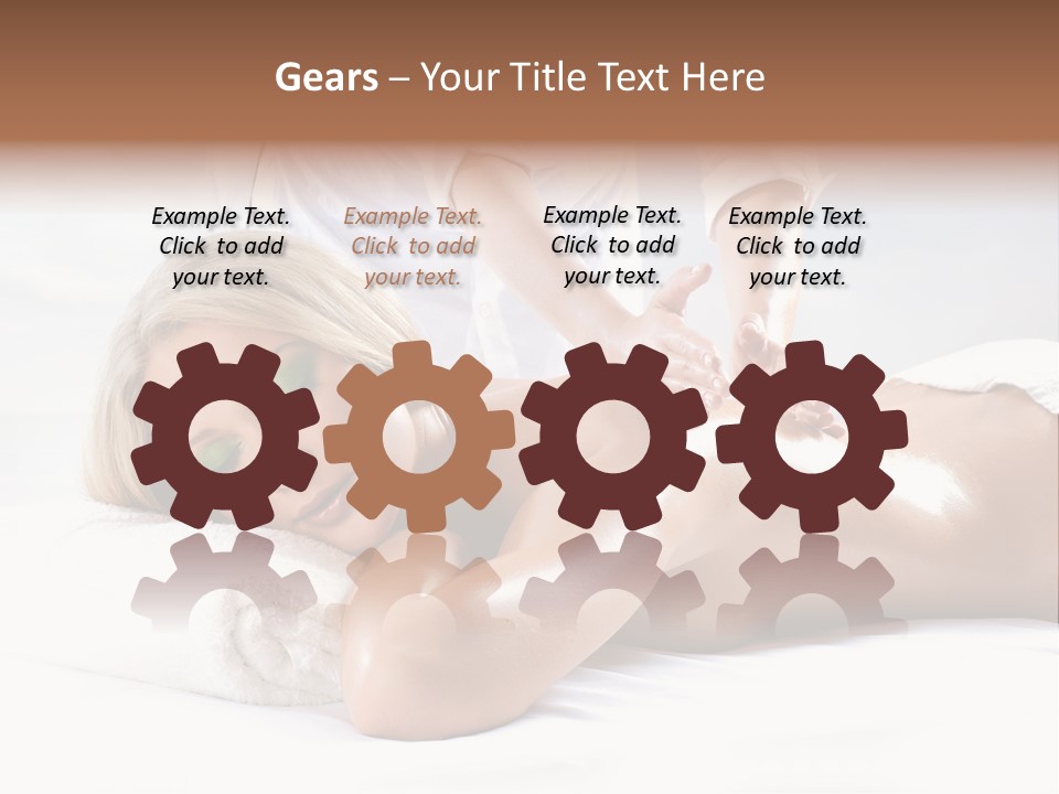 Ocean Massage Back PowerPoint Template