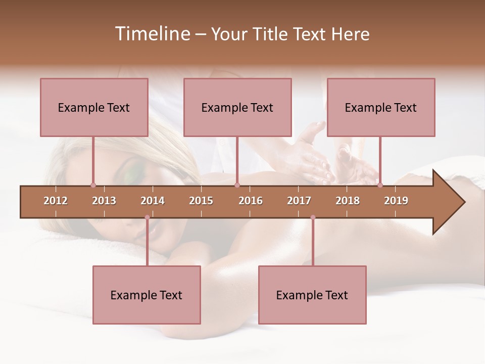 Ocean Massage Back PowerPoint Template