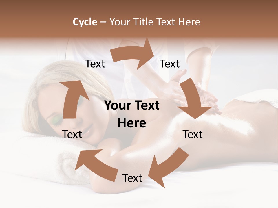 Ocean Massage Back PowerPoint Template