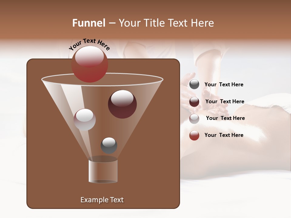 Ocean Massage Back PowerPoint Template