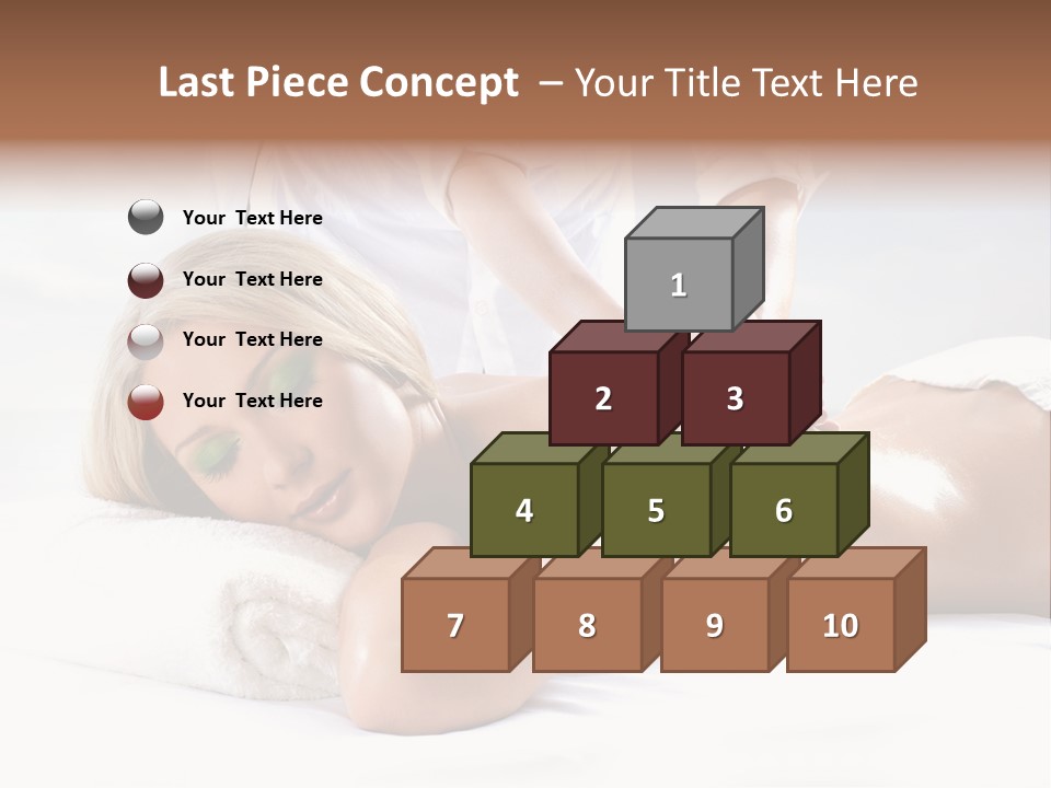 Ocean Massage Back PowerPoint Template