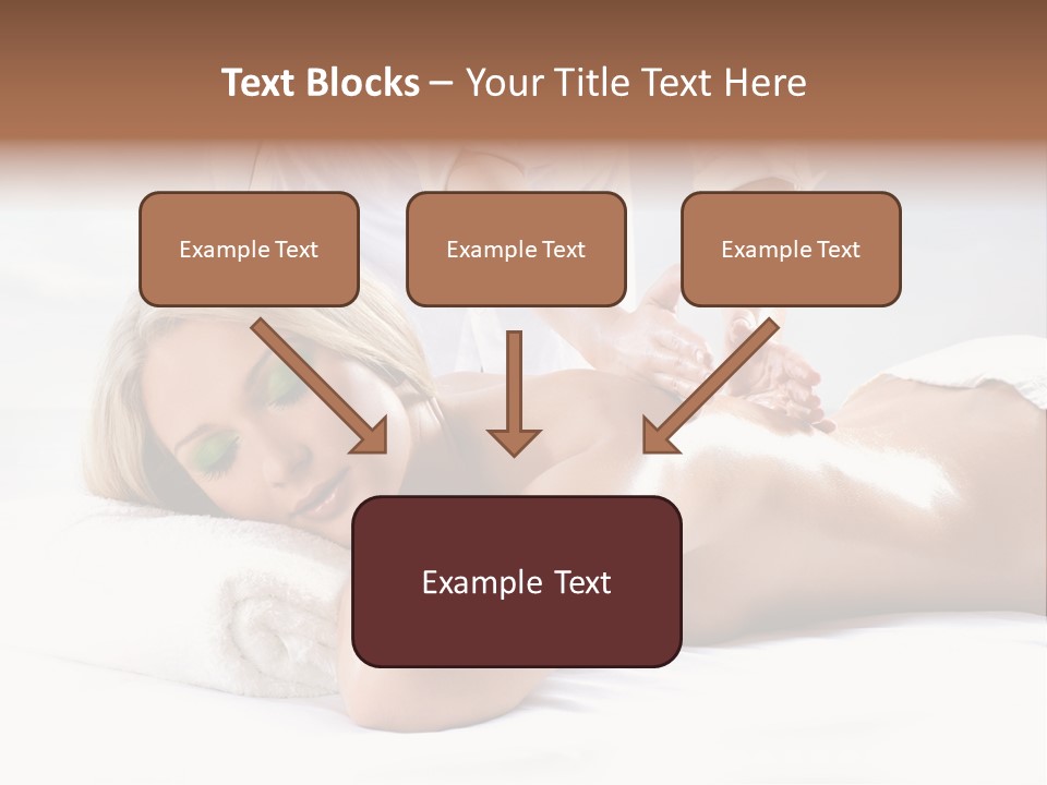 Ocean Massage Back PowerPoint Template