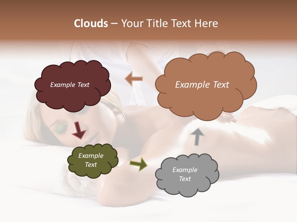 Ocean Massage Back PowerPoint Template