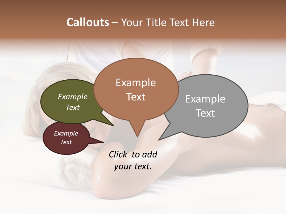 Ocean Massage Back PowerPoint Template