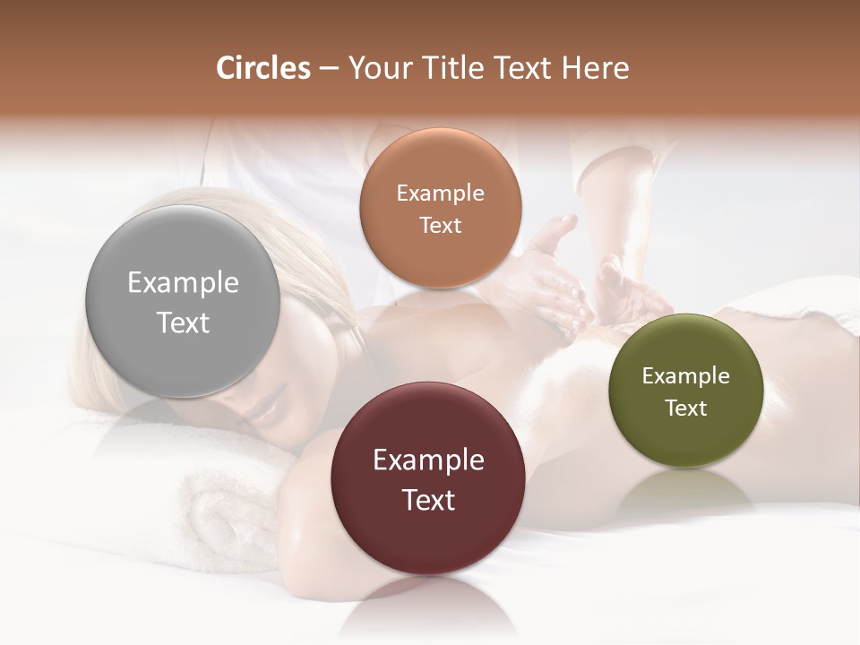 Ocean Massage Back PowerPoint Template