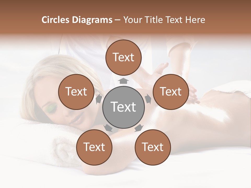 Ocean Massage Back PowerPoint Template