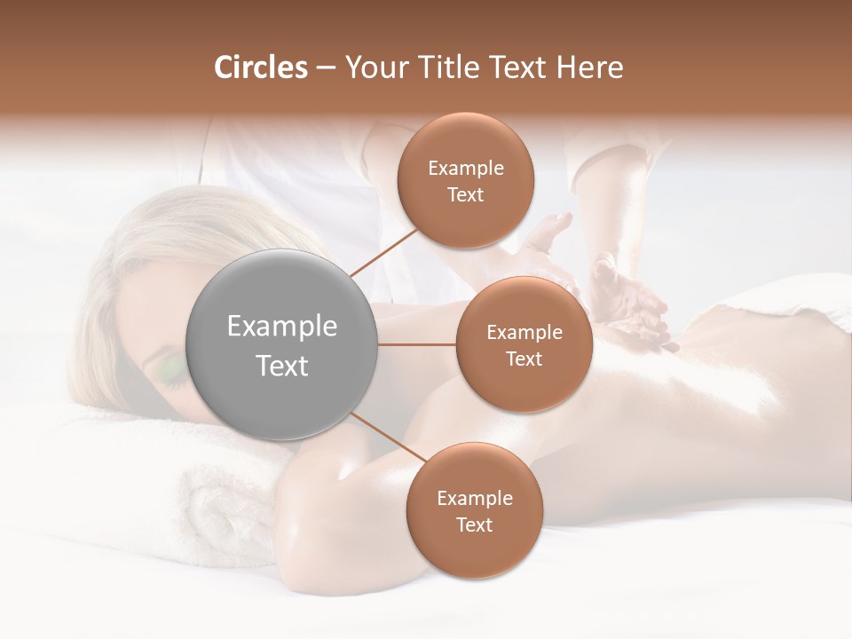 Ocean Massage Back PowerPoint Template