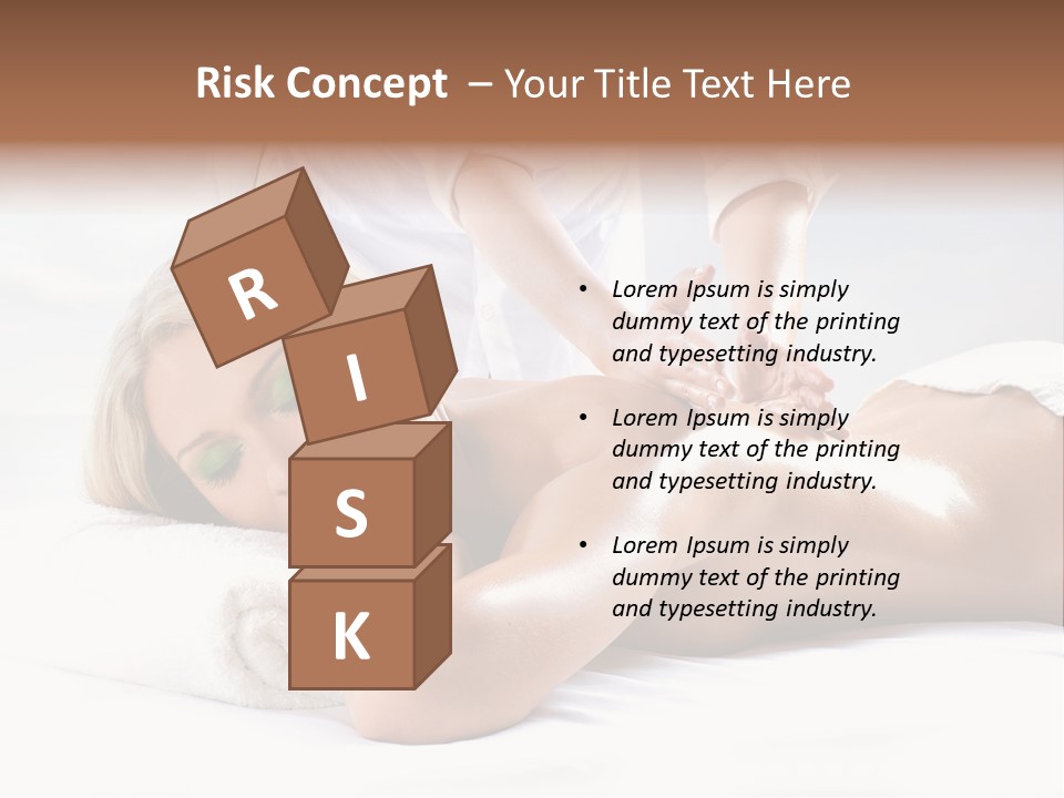 Ocean Massage Back PowerPoint Template