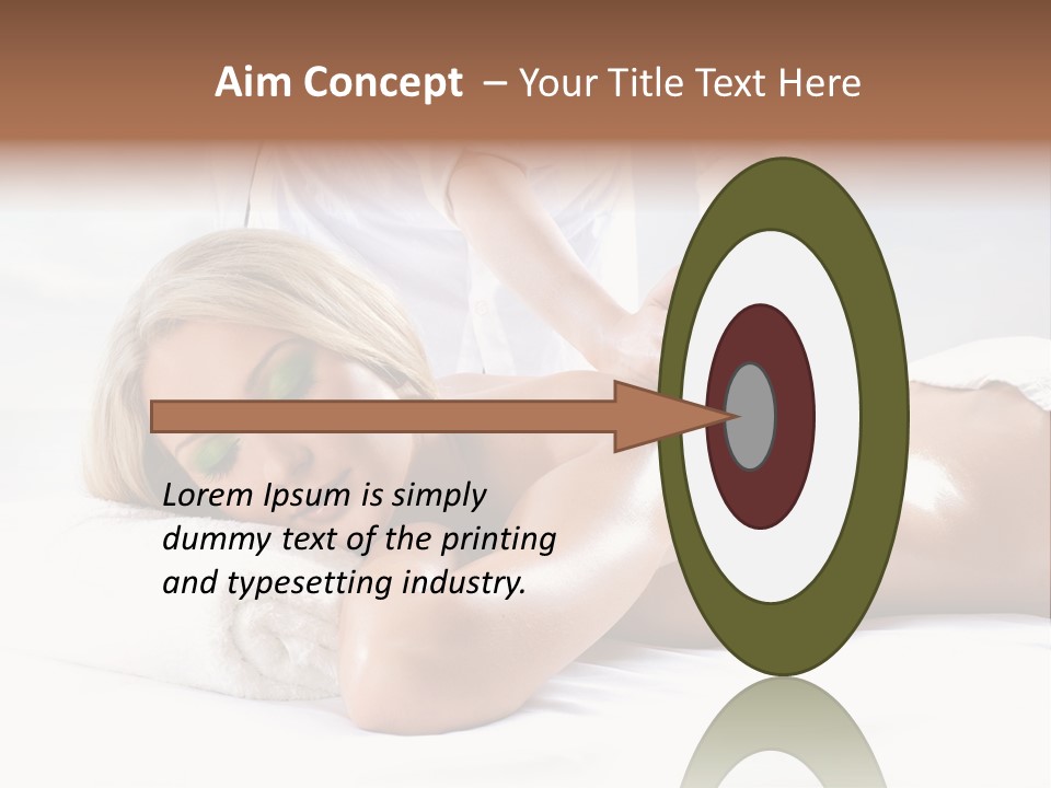 Ocean Massage Back PowerPoint Template