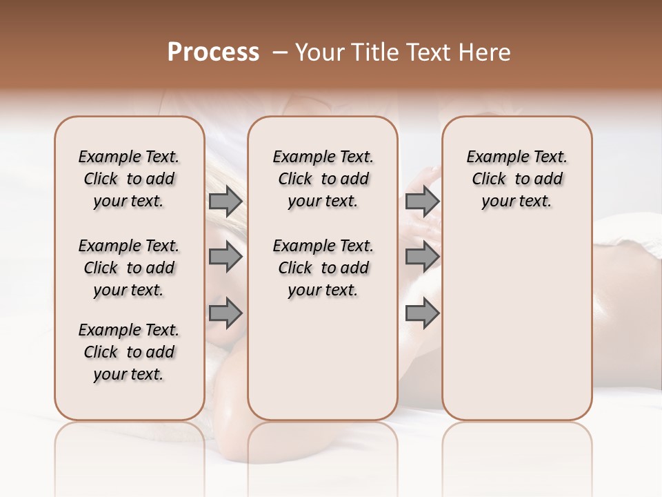 Ocean Massage Back PowerPoint Template