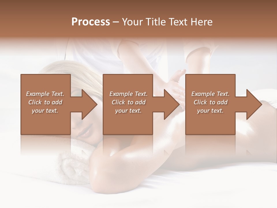 Ocean Massage Back PowerPoint Template