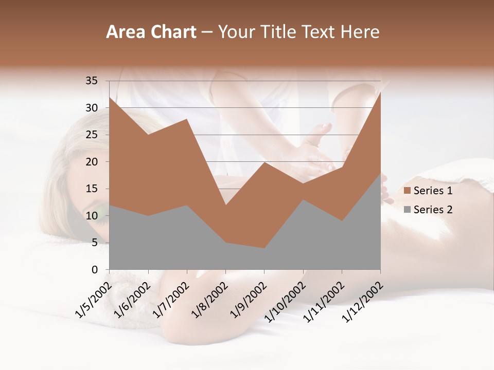 Ocean Massage Back PowerPoint Template