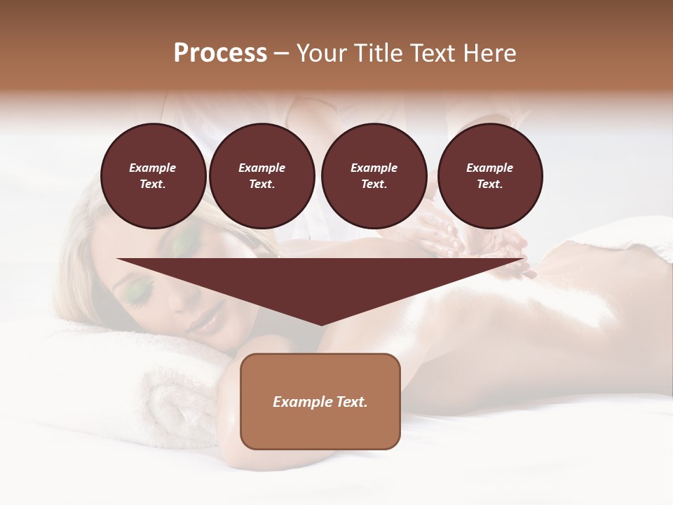Ocean Massage Back PowerPoint Template