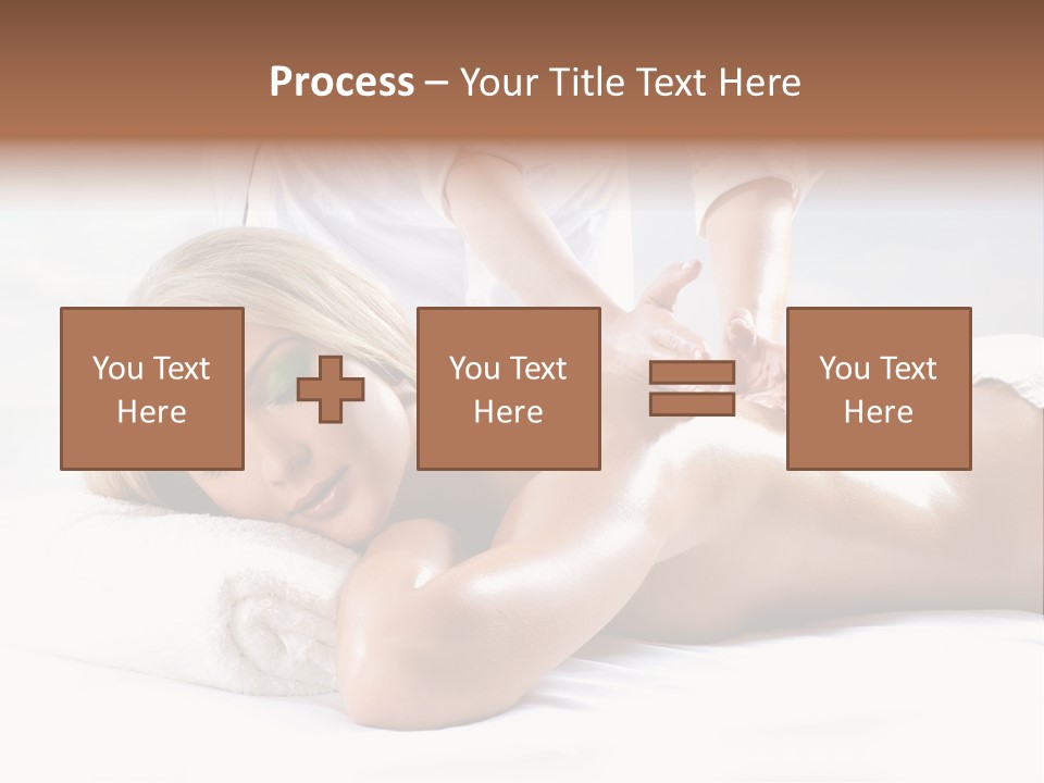 Ocean Massage Back PowerPoint Template