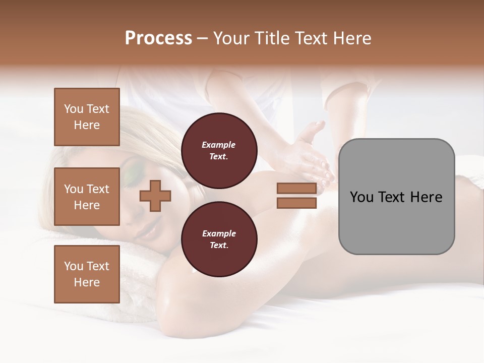 Ocean Massage Back PowerPoint Template