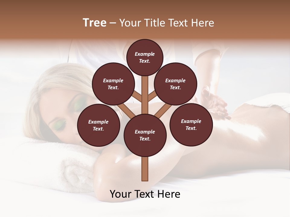 Ocean Massage Back PowerPoint Template