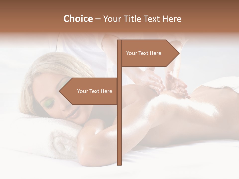 Ocean Massage Back PowerPoint Template