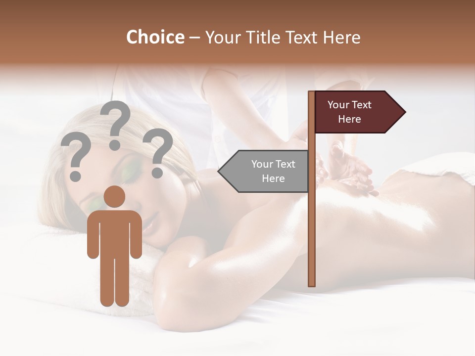 Ocean Massage Back PowerPoint Template