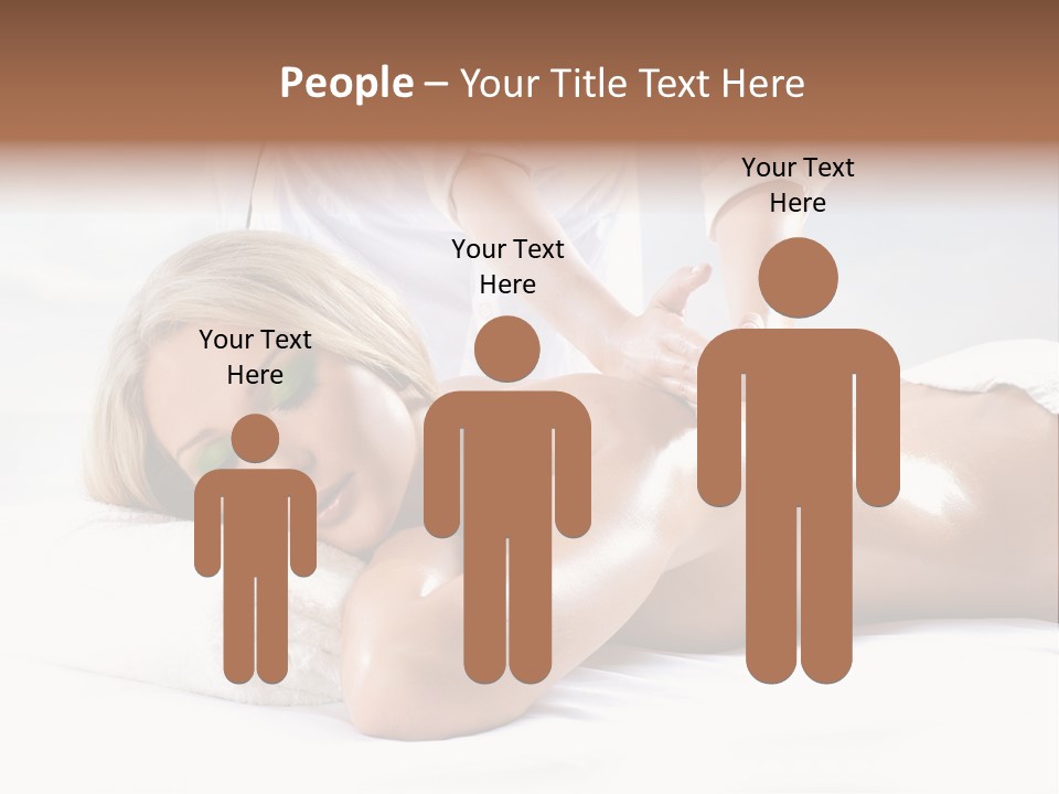 Ocean Massage Back PowerPoint Template
