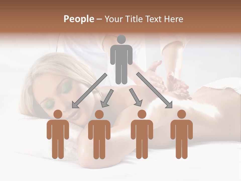 Ocean Massage Back PowerPoint Template