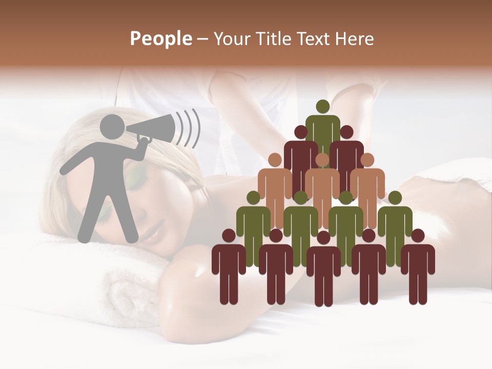 Ocean Massage Back PowerPoint Template