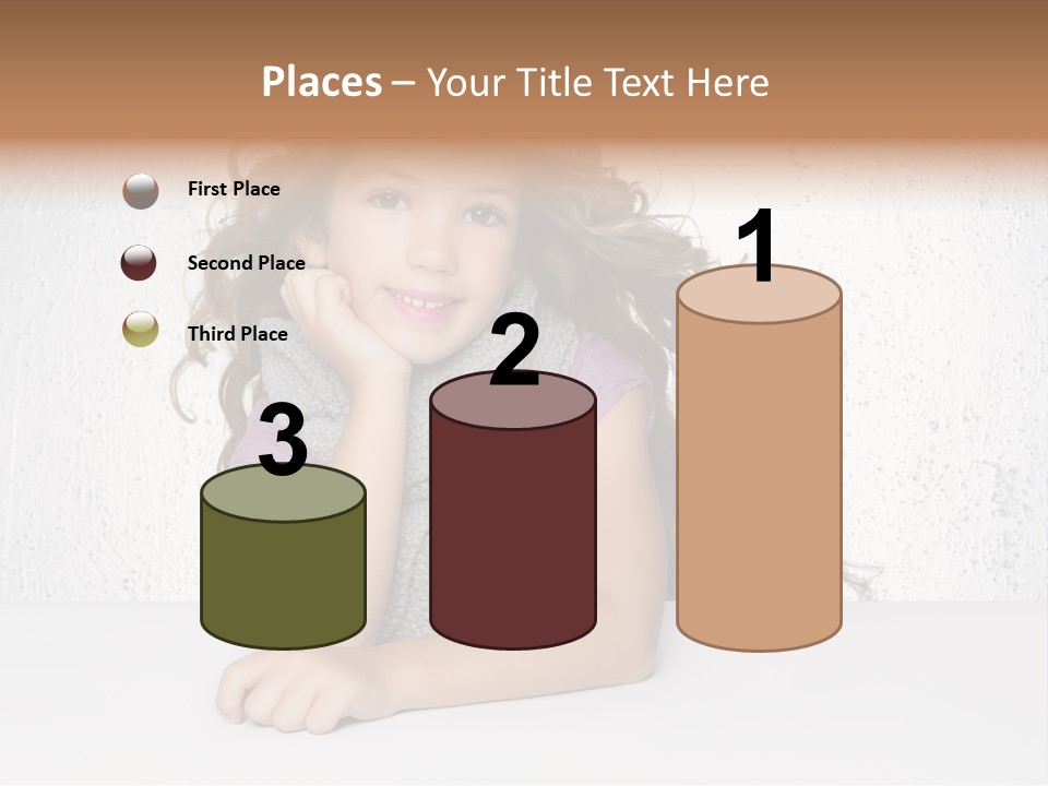Gorgeous Daughter Child PowerPoint Template