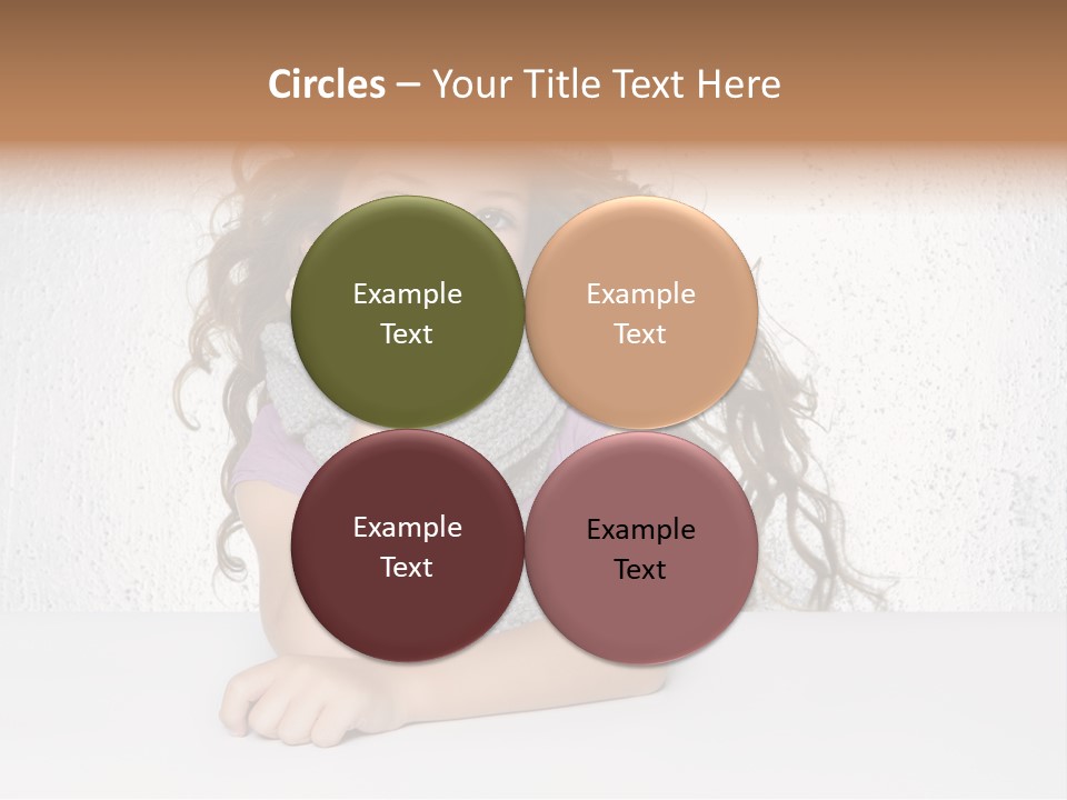 Gorgeous Daughter Child PowerPoint Template