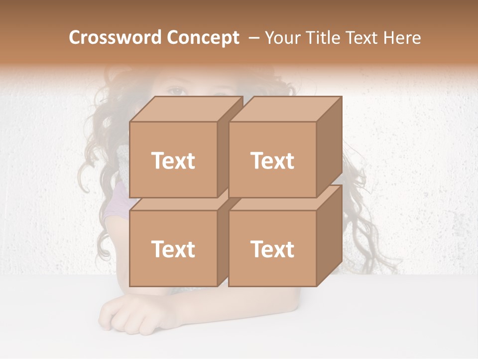 Gorgeous Daughter Child PowerPoint Template