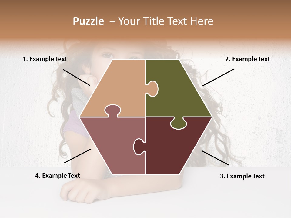 Gorgeous Daughter Child PowerPoint Template