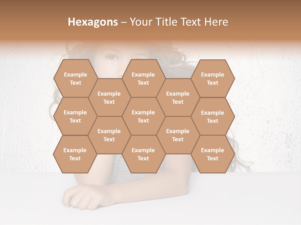 Gorgeous Daughter Child PowerPoint Template
