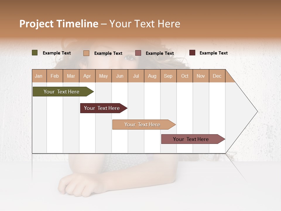 Gorgeous Daughter Child PowerPoint Template