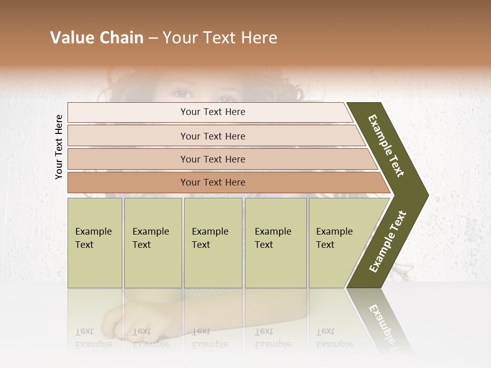 Gorgeous Daughter Child PowerPoint Template