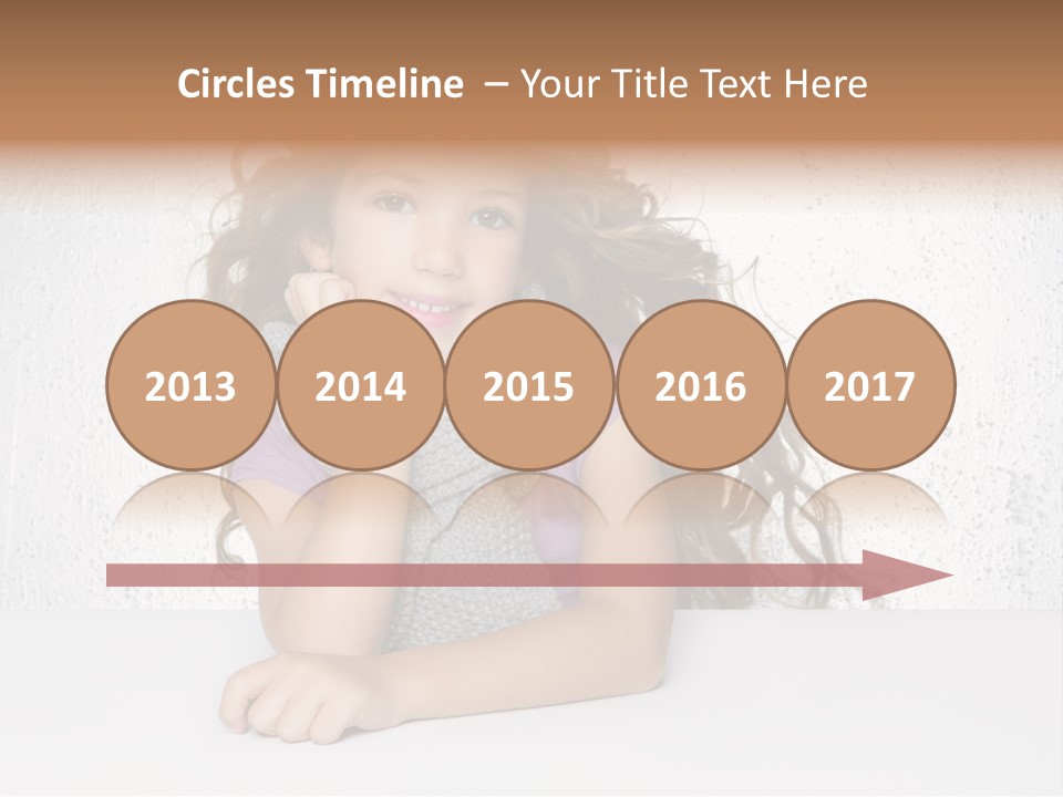 Gorgeous Daughter Child PowerPoint Template