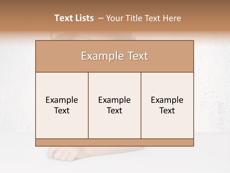 Gorgeous Daughter Child PowerPoint Template