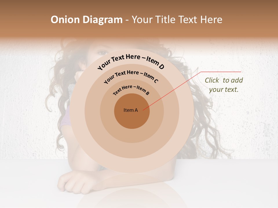 Gorgeous Daughter Child PowerPoint Template