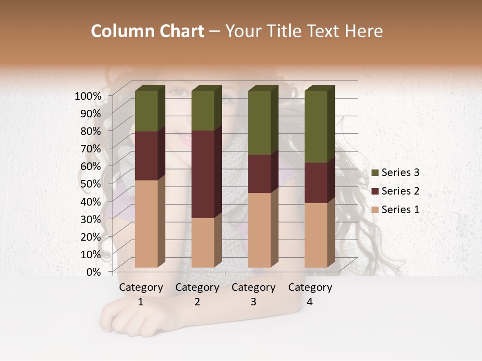 Gorgeous Daughter Child PowerPoint Template