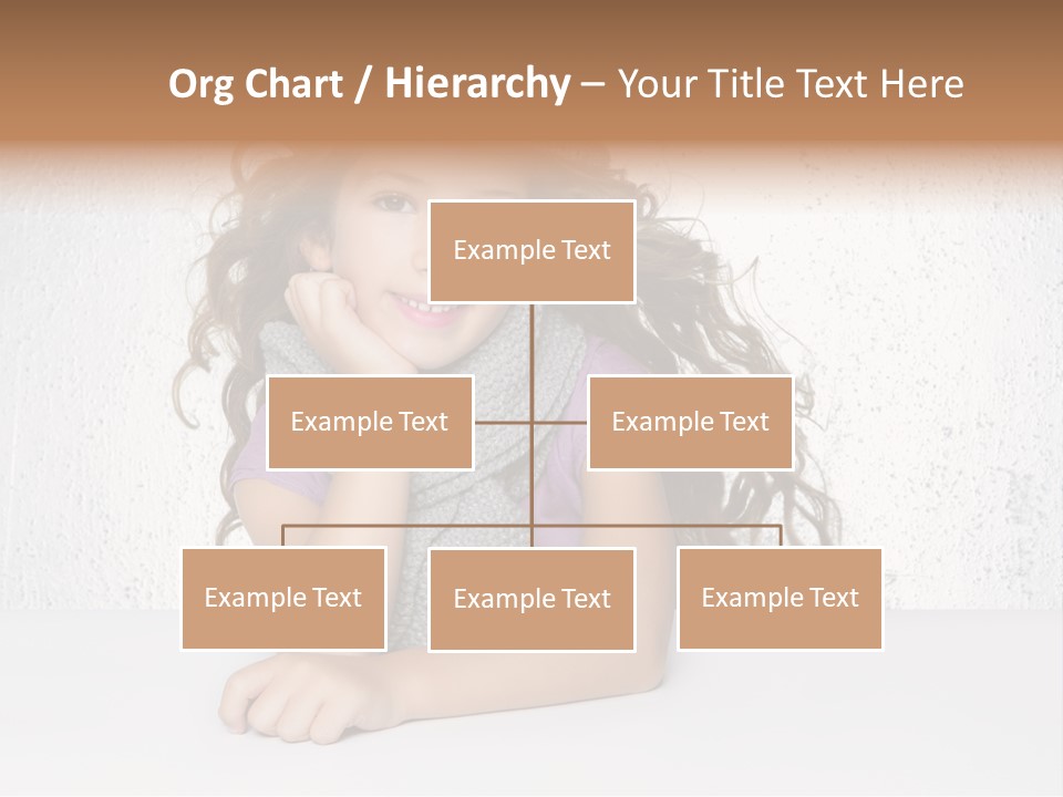 Gorgeous Daughter Child PowerPoint Template