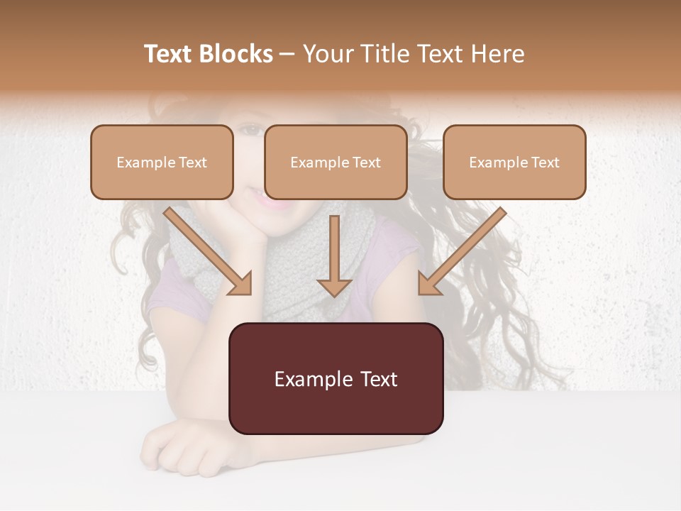 Gorgeous Daughter Child PowerPoint Template