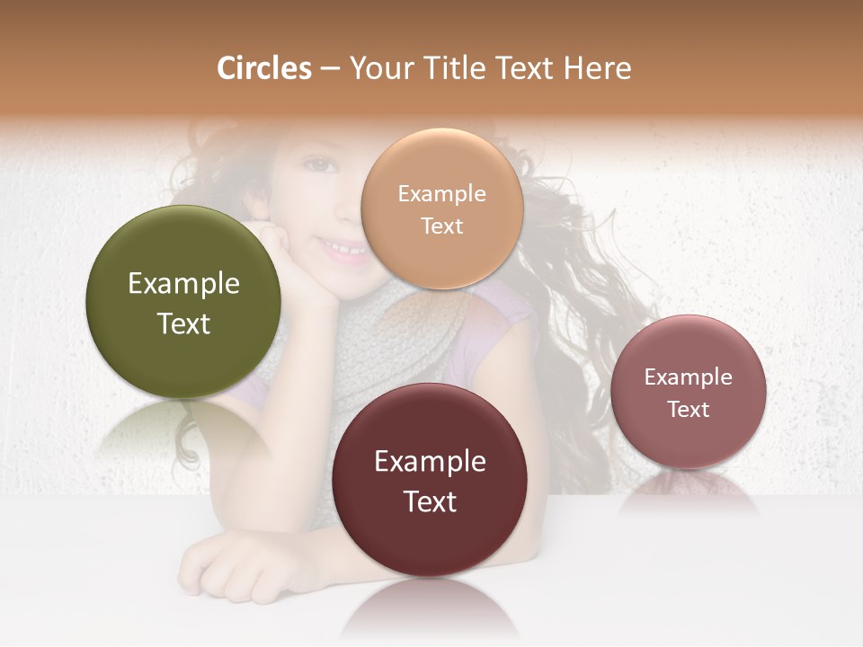 Gorgeous Daughter Child PowerPoint Template