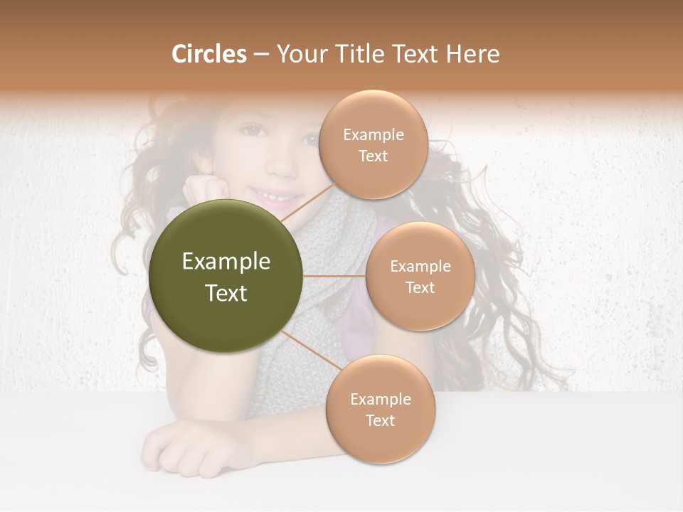 Gorgeous Daughter Child PowerPoint Template