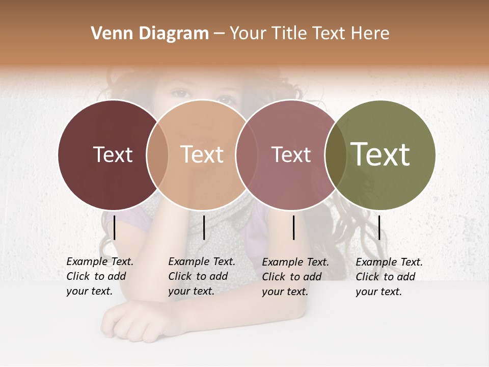 Gorgeous Daughter Child PowerPoint Template