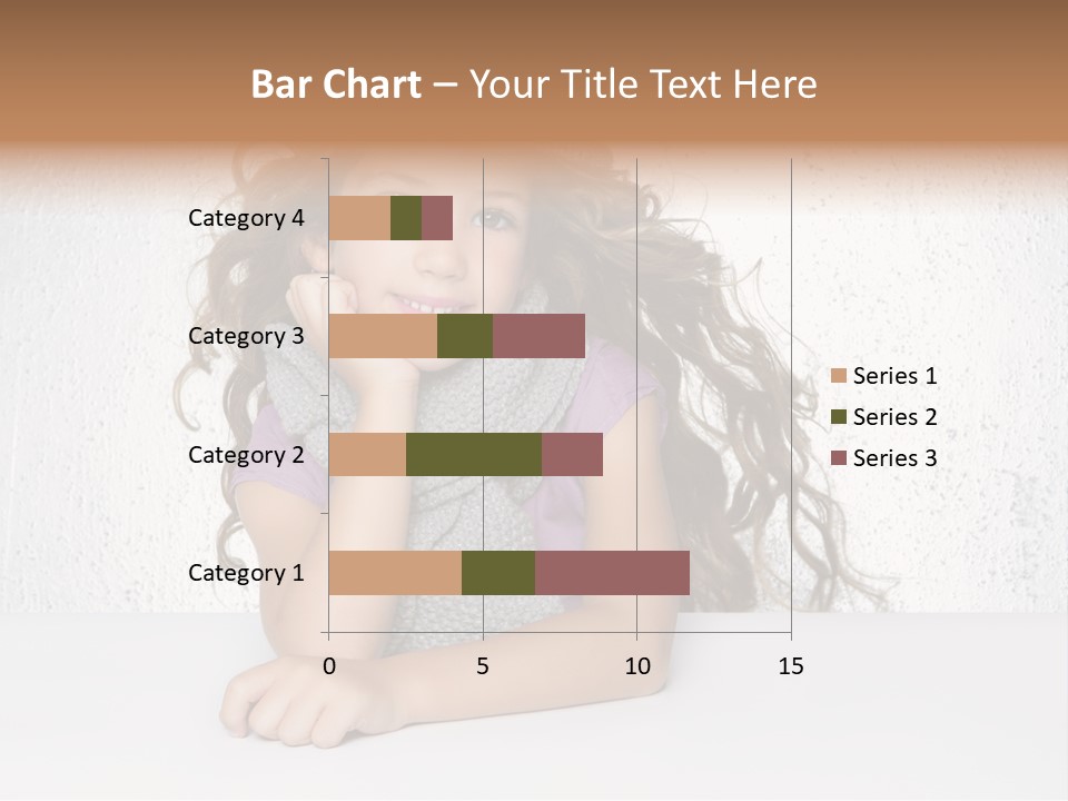 Gorgeous Daughter Child PowerPoint Template