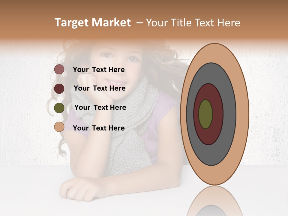 Gorgeous Daughter Child PowerPoint Template