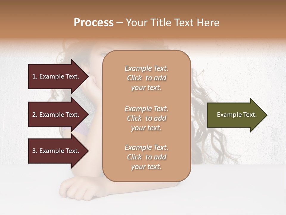 Gorgeous Daughter Child PowerPoint Template