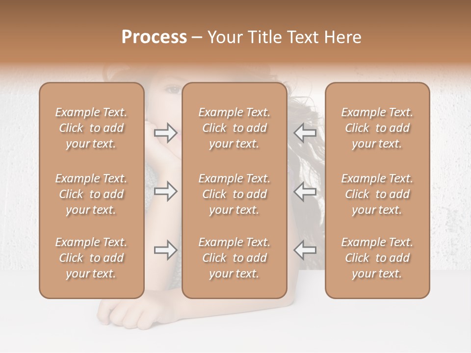 Gorgeous Daughter Child PowerPoint Template