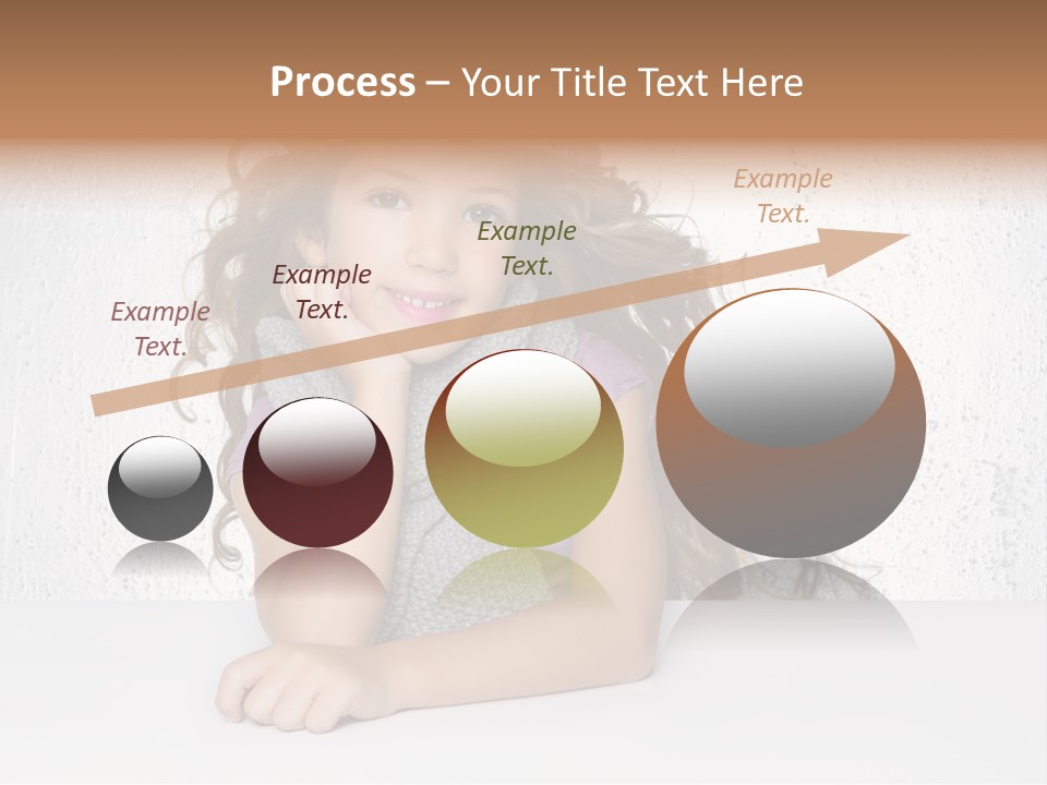 Gorgeous Daughter Child PowerPoint Template