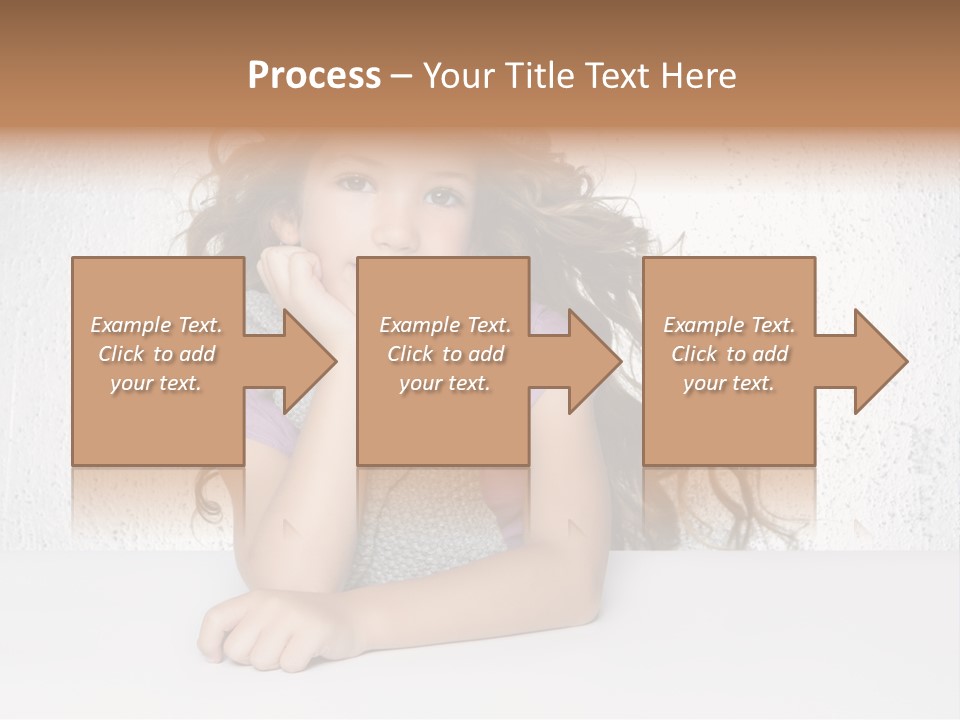 Gorgeous Daughter Child PowerPoint Template